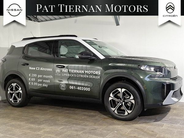 Citroen C3 Aircross SUV, Petrol Hybrid, 2026, Green