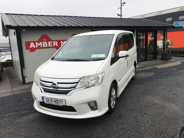 Nissan Serena MPV, Petrol Hybrid, 2013, White
