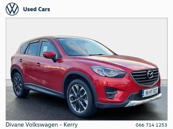 Mazda CX-5 SUV, Diesel, 2016, Red