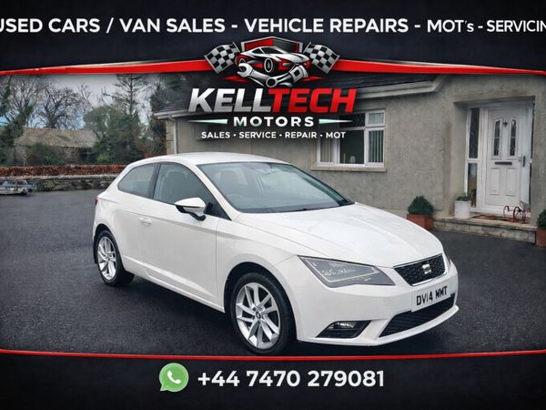 SEAT Leon Hatchback, Diesel, 2014, White