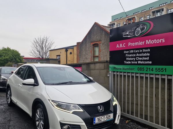 Honda Civic Hatchback, Diesel, 2016, White