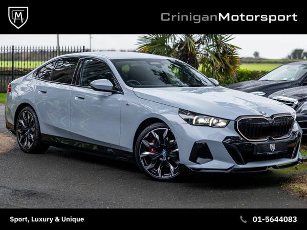 BMW 5-Series Saloon, Petrol Plug-in Hybrid, 2024, Grey