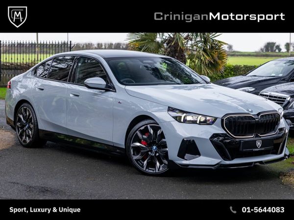 BMW 5-Series Saloon, Petrol Plug-in Hybrid, 2025, Grey