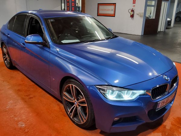 BMW 3-Series Saloon, Petrol Plug-in Hybrid, 2017, Blue