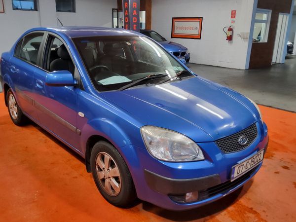 Kia Rio Saloon, Petrol, 2007, Blue