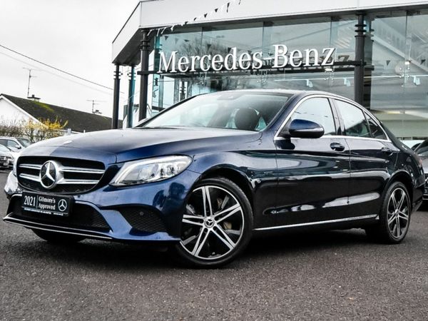 Mercedes-Benz C-Class Saloon, Diesel Plug-in Hybrid, 2021, Blue