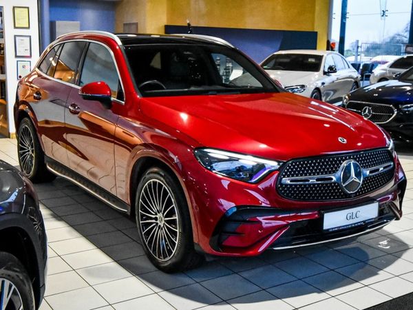 Mercedes-Benz GLC SUV, Diesel Hybrid, 2025, Red