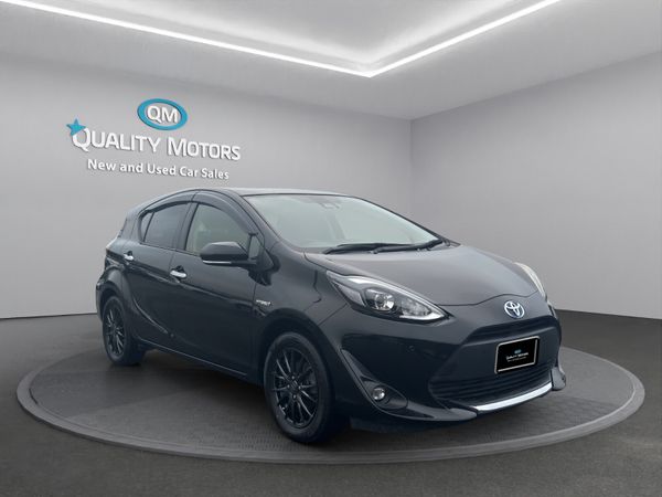 Toyota Aqua Hatchback, Petrol Hybrid, 2019, Black