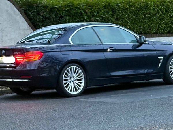 BMW 4-Series Convertible, Petrol, 2015, Blue