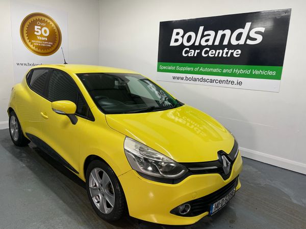 Renault Clio Hatchback, Petrol, 2014, Yellow
