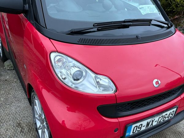 Smart Fortwo Coupe, Diesel, 2009, Red