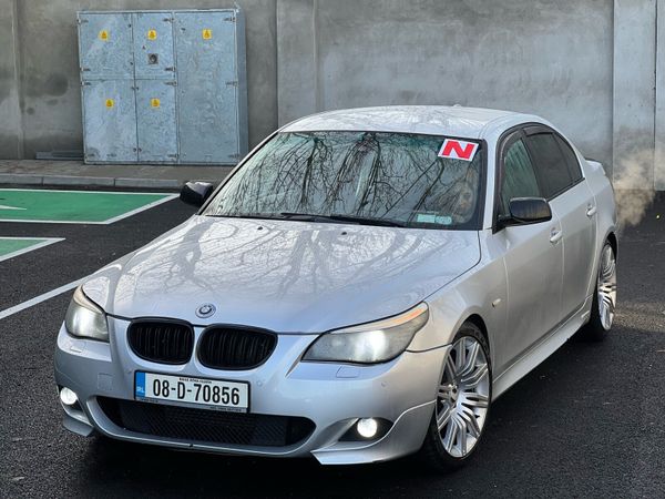 BMW 5-Series Saloon, Diesel, 2008, Silver