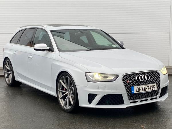 Audi RS4 Estate, Petrol, 2013, White