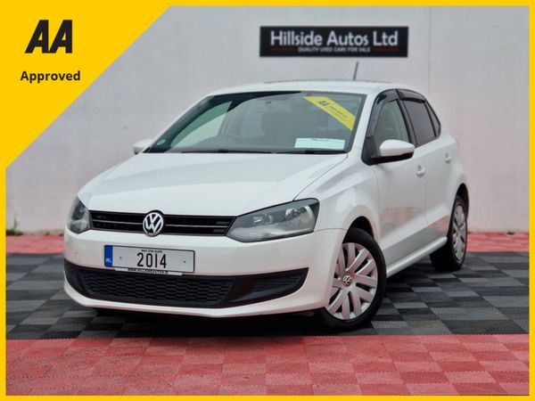 Volkswagen Polo Hatchback, Petrol, 2014, White