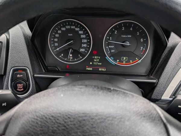 BMW 1-Series Hatchback, Petrol, 2014, Black