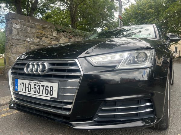 Audi A4 Saloon, Petrol, 2017, Black