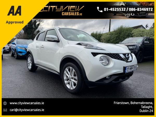 Nissan Juke Hatchback, Petrol, 2017, White