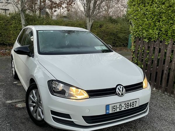 Volkswagen Golf Hatchback, Diesel, 2015, White