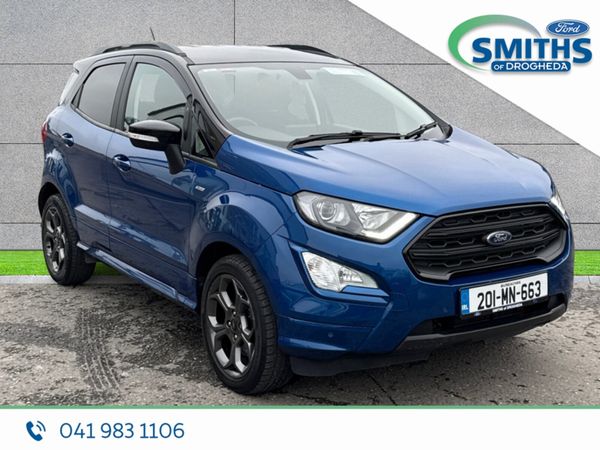 Ford EcoSport Hatchback, Petrol, 2020, Blue
