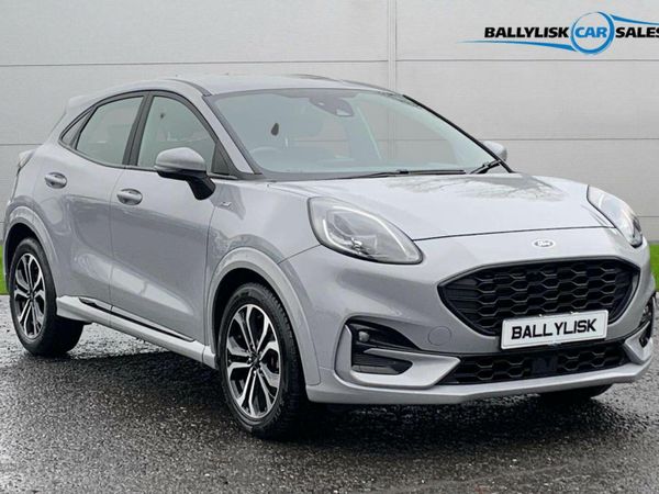 Ford Puma SUV, Petrol Hybrid, 2022, Grey