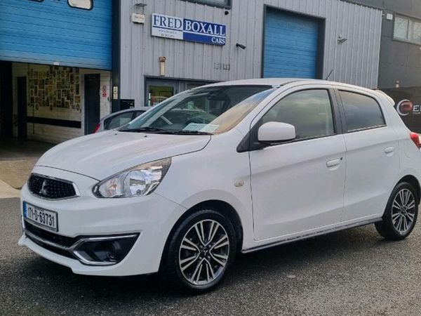 Mitsubishi Mirage Hatchback, Petrol, 2017, White