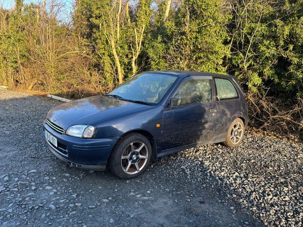Toyota Starlet Hatchback, Petrol, 1998, Blue