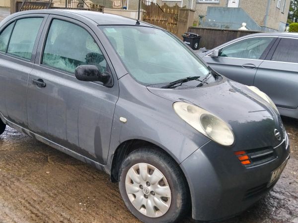 Nissan Micra Hatchback, Petrol, 2004, Grey