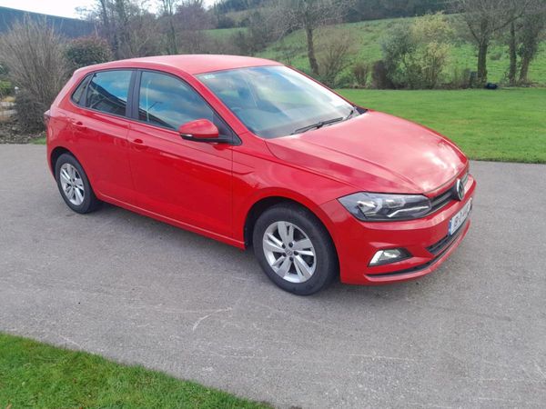 Volkswagen Polo Hatchback, Petrol, 2018, Red