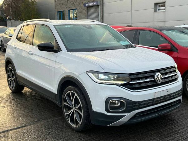 Volkswagen T-Cross SUV, Petrol, 2020, White