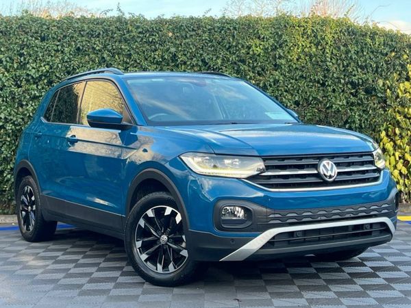 Volkswagen T-Cross SUV, Petrol, 2020, Blue