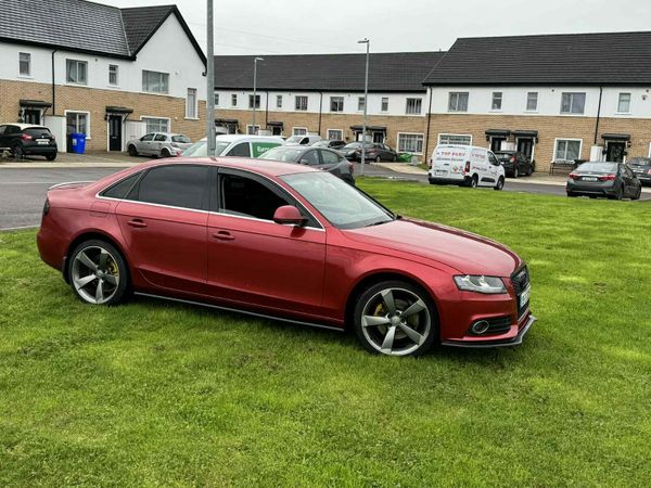 Audi A4 Saloon, Diesel, 2009, Red