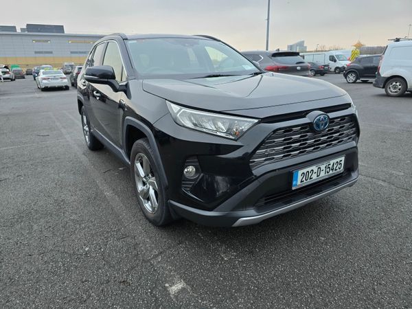 Toyota RAV4 SUV, Petrol Hybrid, 2020, Black