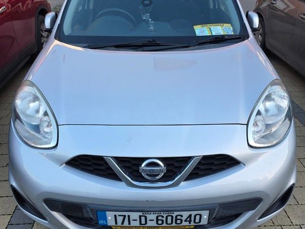 Nissan March Hatchback, Petrol, 2017, Silver