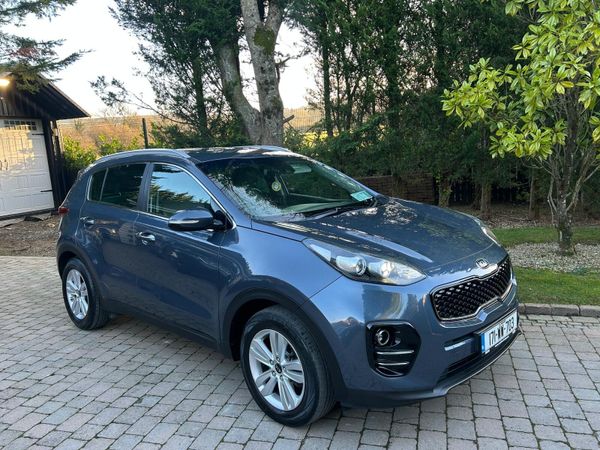 Kia Sportage SUV, Diesel, 2017, Blue