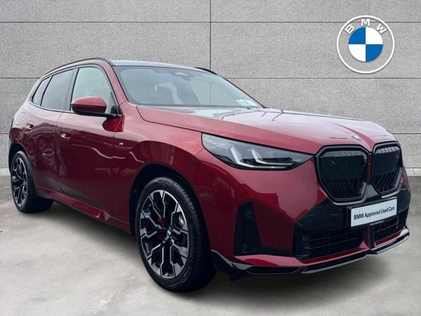 BMW X3 SUV, Petrol Plug-in Hybrid, 2025, Red