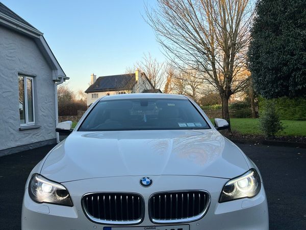 BMW 5-Series Saloon, Diesel, 2016, White