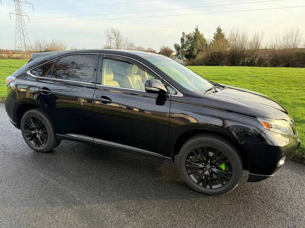 Lexus RX SUV, Petrol Hybrid, 2012, Black