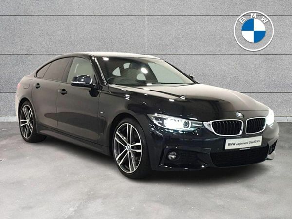 BMW 4-Series Hatchback, Petrol, 2019, Black