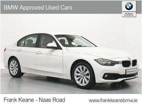 BMW 3-Series Saloon, Petrol Plug-in Hybrid, 2017, White