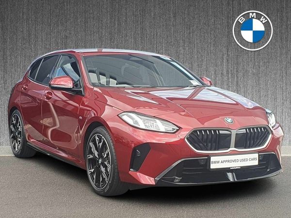 BMW 1-Series Hatchback, Petrol Hybrid, 2025, Red