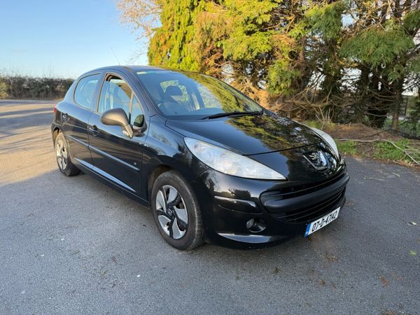 Peugeot 207 Hatchback, Petrol, 2007, Black