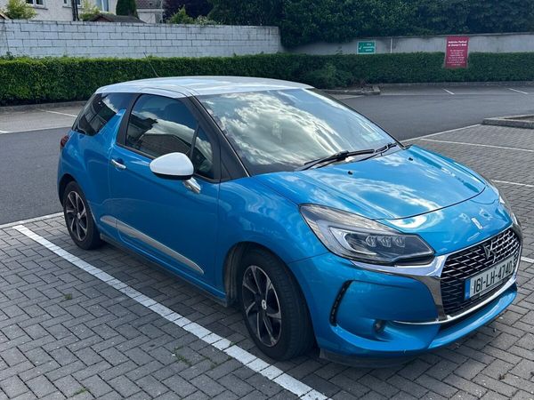 DS Automobiles DS 3 Hatchback, Petrol, 2016, Blue