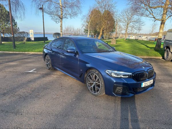 BMW 5-Series Saloon, Diesel, 2022, Blue
