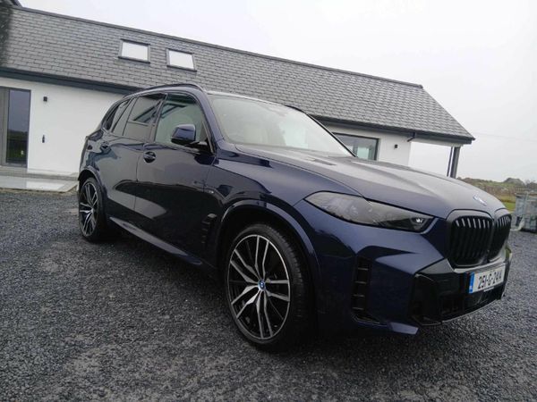 BMW X5 SUV, Petrol Plug-in Hybrid, 2025, Blue