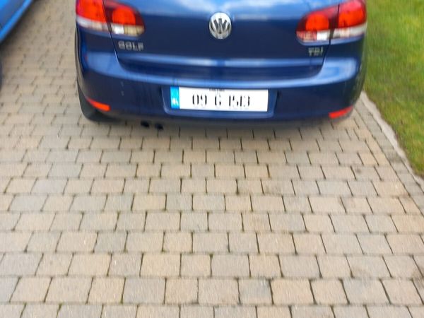 Volkswagen Golf Hatchback, Diesel, 2009, Blue