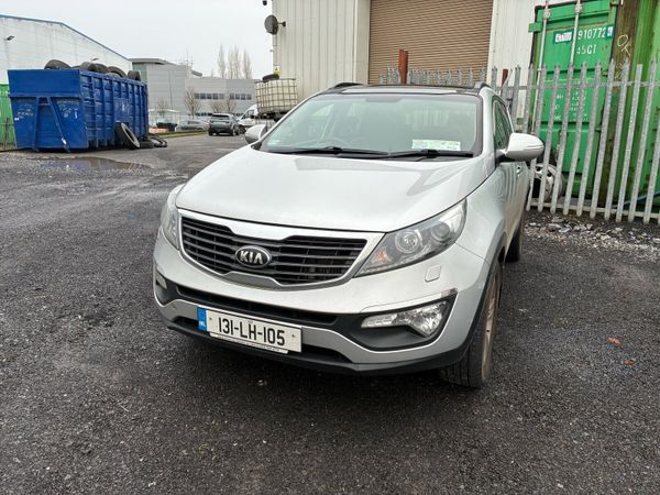 Kia Sportage SUV, Diesel, 2013, Silver