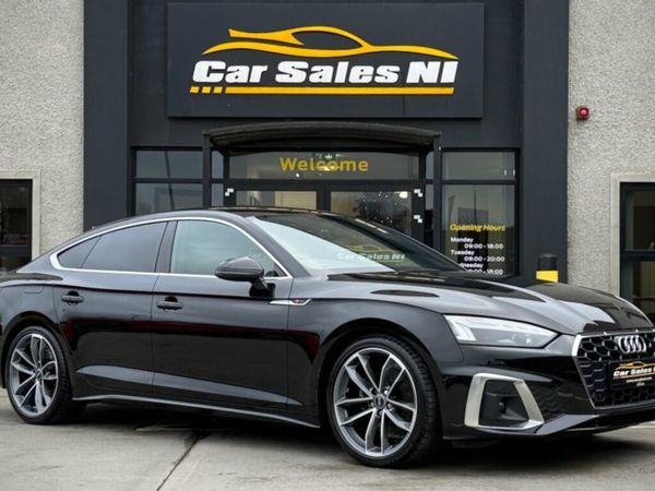 Audi A5 Hatchback, Diesel Hybrid, 2023, Black