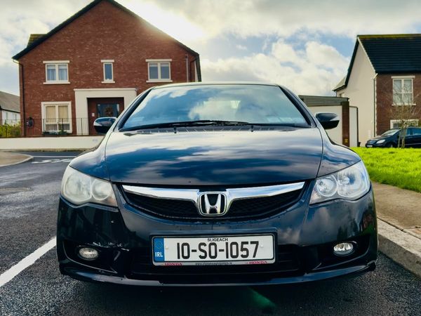 Honda Civic Saloon, Petrol Hybrid, 2010, Black