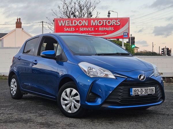 Toyota Vitz Hatchback, Petrol, 2019, Blue
