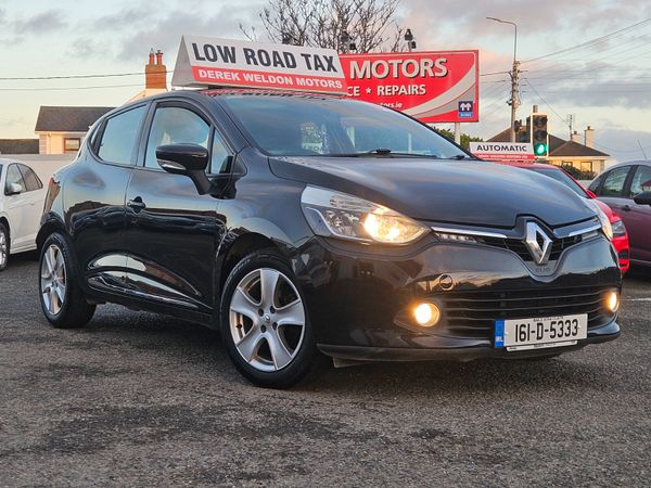 Renault Clio Hatchback, Petrol, 2016, Black